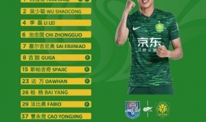 九游体育官网-北京国安今日首发！面对老对手  国安，战斗！
