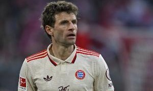 九游体育官网-传奇！穆勒欧冠出战162场，若今晚出场将追平梅西并列第三多