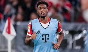 拜仁官方：科曼左脚疼痛，缺席与圣保利的比赛